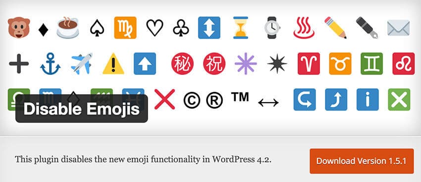 Emojis in WordPress and why you should remove them